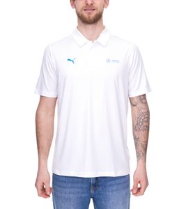 Polo à manches courtes PUMA X Mercedes-Benz AMG Petronas F1 MAPF1 LS pour homme 621134 03 Blanc Polo à manches courtes PUMA X Mercedes-Benz AMG Petronas F1 MAPF1 LS pour homme 621134 03 Blanc