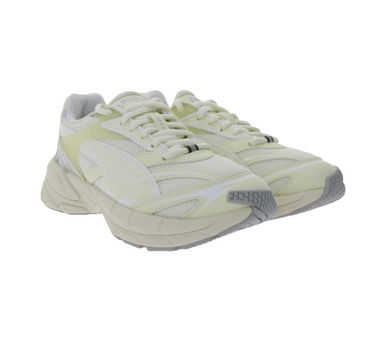 PUMA Velophasis Always On Sneakers Damen und Herren Hybrid-Schuhe mit EVA Zwischensohle nachhaltig und vegan 395908 04 Beige