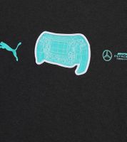 Puma X Mercedes-Benz AMG Petronas F1 Graphic-Tee Herren T-Shirt mit Lenkrad-Print Baumwoll-Shirt 621155 01 Schwarz Puma X Mercedes-Benz AMG Petronas F1 Graphic-Tee Herren T-Shirt mit Lenkrad-Print Baumwoll-Shirt 621155 01 Schwarz