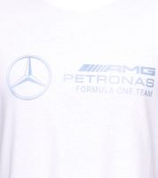 T-shirt Puma X Mercedes-Benz AMG Petronas F1 pour homme, chemise élégante en coton 621157 03 Blanc