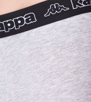 Pack of 2 Kappa men's boxer shorts with brand lettering and logo underpants 351K1JW A80 black/light grey Pack of 2 Kappa men's boxer shorts with brand lettering and logo underpants 351K1JW A80 black/light grey