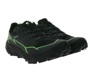 SALOMON Thundercross GTX men's trail running shoes with Gore-Tex membrane sneakers running shoes 472790 black/green