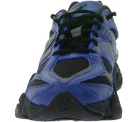 New Balance sneakers stylish genuine leather shoes with dual density midsole in neon yellow/black or blue/black New Balance sneakers stylish genuine leather shoes with dual density midsole in neon yellow/black or blue/black