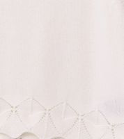 Lot de 2 hauts d'été simples pour filles, chemise en coton, haut tricoté, chemise col rond 915913 blanc