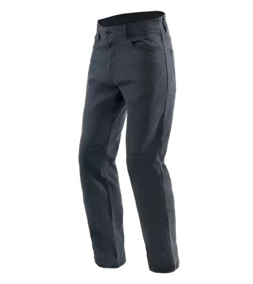 DAINESE Classic Regular Tex Herren Motorrad-Hose mit Pro-Shape 2.0-Protektoren Motorrad-Jeans Motorsport-Hose 201755143 Dunkel-Blau