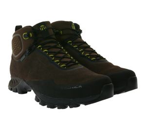 TECNICA Plasma Mid GTX men's hiking shoes with Gore-Tex membrane Trekking boots with Vibram Megagrip sole Hiking shoes 11249100 003 Brown/Black