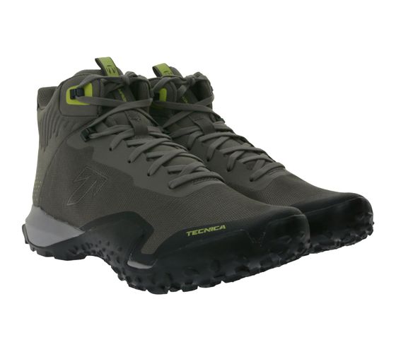 TECNICA Magma 2.0 Mid GTX MS men's hiking shoes with Gore-Tex membrane Trekking boots with Vibram Megagrip sole and Litebase OX-Shield hiking shoes 11251400 005 Gray-Green/Black