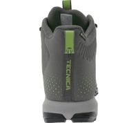 TECNICA Magma 2.0 Mid Gore-Tex MS Herren Wander-Schuhe Trekking-Boots mit Vibram Megagrip-Sohle und Litebase OX-Shield Hiking-Schuhe 11251400 005 Grau-Grün/Schwarz