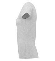 T-shirt pour femme avec grand logo AMG Petronas F1 Logo Tee en coton 141181022 150 Gris