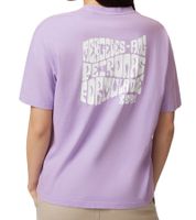 Mercedes-Benz AMG Petronas F1 Retro Women's T-Shirt with large AMG Petronas lettering on the back Cotton Shirt 701225452 002 Purple