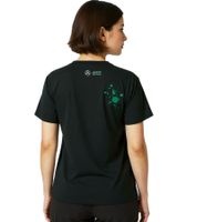 Mercedes-Benz AMG Petronas F1 George women's T-shirt with George Russel lettering 63 cotton shirt 701220867 001 black