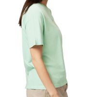 Mercedes-Benz AMG Petronas F1 Retro Damen T-Shirt mit großem AMG Petronas Rückenschriftzug Baumwoll-Shirt 701225452 001 Mintgrün