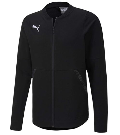 PUMA Men Teamfinal 21 Casuals Jacket Men's Sweat Jacket Training Jacket Cotton 656491 06 Black