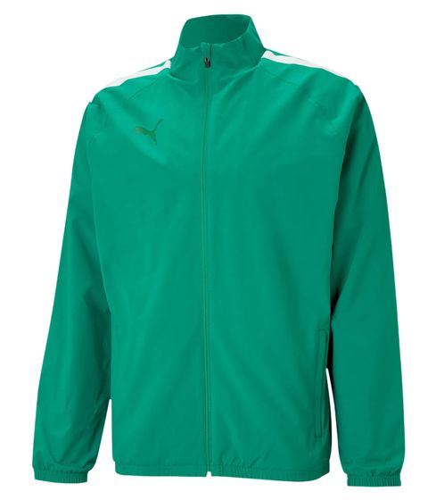 PUMA TeamLIGA Sideline men's training jacket, breathable sports jacket with Drycell technology 657259 05 Green