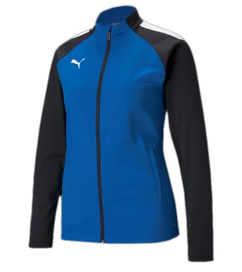 PUMA teamLIGA training jacket women's football jacket sports jacket fitness jacket 657252 02 blue