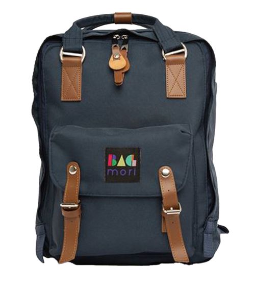 BAGmori backpack laptop backpack fashionable school backpack 307BGM2448 dark blue