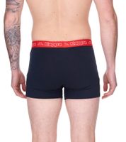 10er Pack Kappa Herren Boxershorts mit Marken Schriftzug und Logo Unterhose in verschiedenen Farben wie Schwarz, Grau, Anthrazit und Blau