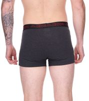 10er Pack Kappa Herren Boxershorts mit Marken Schriftzug und Logo Unterhose in verschiedenen Farben wie Schwarz, Grau, Anthrazit und Blau