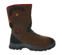 Chaussures de sécurité RED WING SHOES PetroKing SB avec semelle TredMax et système ForceGuard, bottes de travail avec technologie D30, bottes à enfiler Factory Second 3214 marron/noir