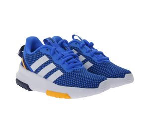 adidas RACER TR 2.0 K children's sneakers with cloudfoam midsole leisure sneakers for boys and girls running shoes lace-up shoes GV7859 blue/white/orange