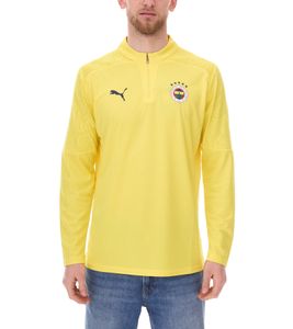 PUMA Fenerbahce Istanbul 1/4 Zip Top Herren Trainings-Shirt Sport-Shirt mit DryCell 778123 11 Gelb PUMA Fenerbahce Istanbul 1/4 Zip Top Herren Trainings-Shirt Sport-Shirt mit DryCell 778123 11 Gelb
