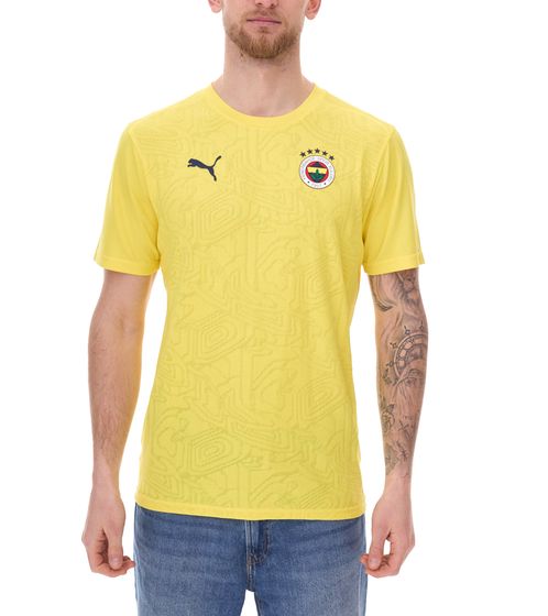 PUMA Fenerbahce Istanbul Training Jersey Men's Training Shirt Sports Shirt with DryCell 778121 11 Yellow