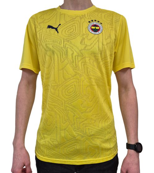 PUMA Fenerbahce Istanbul Trainings Jersey Herren Trainings-Shirt Sport-Shirt mit DryCell 778121 11 Gelb