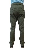 Pantalon cargo pour homme PAUL & SHARK, coupe régulière avec poches supplémentaires sur les jambes, pantalon chino 13314066 089 vert olive