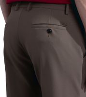 PAUL & SHARK Herren Chino-Hose Regular Fit Bundfalten-Hose aus Dynamic-Stretch Stoff-Hose 13314096 661 Braun