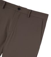 PAUL & SHARK Herren Chino-Hose Regular Fit Bundfalten-Hose aus Dynamic-Stretch Stoff-Hose 13314096 661 Braun