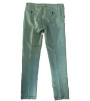 PAUL & SHARK Herren Stoff-Hose Regular Fit Business-Hose mit Leinen-Anteil Alltags-Hose 24414033 553 Olivgrün