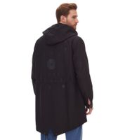 Cavallo de Ferro Men's Parka Autumn Jacket with Hood Transition Jacket CSJA002 Black
