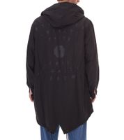 Cavallo de Ferro Men's Parka Autumn Jacket with Hood Transition Jacket CSJA002 Black