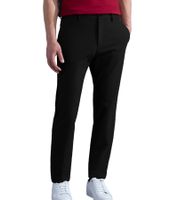 Pantalon chino pour homme PAUL & SHARK Pantalon plissé coupe régulière en tissu extensible dynamique Pantalon 13314096 011 Noir