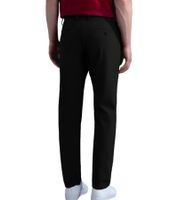 Pantalon chino pour homme PAUL & SHARK Pantalon plissé coupe régulière en tissu extensible dynamique Pantalon 13314096 011 Noir