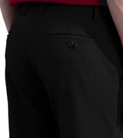 Pantalon chino pour homme PAUL & SHARK Pantalon plissé coupe régulière en tissu extensible dynamique Pantalon 13314096 011 Noir
