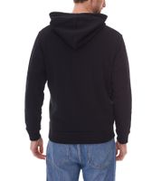 JACK & JONES Herren Kapuzen-Pullover mit Baumwollanteil Langarm-Shirt mit farblichen Akzenten 12262421 Schwarz JACK & JONES Herren Kapuzen-Pullover mit Baumwollanteil Langarm-Shirt mit farblichen Akzenten 12262421 Schwarz