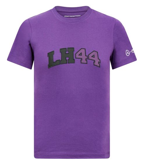 Mercedes-Benz AMG Petronas F1 Lewis-Hamilton-LH44 sustainable girls and boys T-shirt Formula 1 701222307 001 purple