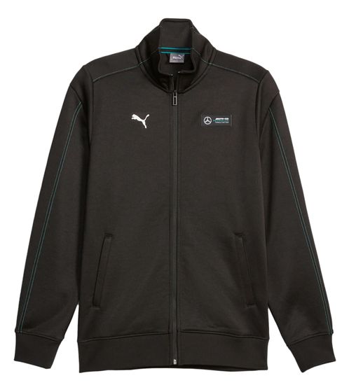 PUMA FD MAPF1 Mercedes-AMG PETRONAS children's training jacket Statement Motorsports jacket for girls and boys 621179 01 Black