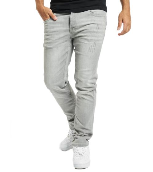 Pantalon en jean pour homme Brandit Jake au style classique à 5 poches, pantalon long pour tous les jours 1014 169 Gris