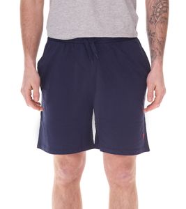U.S. POLO ASSN. Herren Freizeit- & Sport-Shorts leichte Fitness-Short mit U.S. Polo Stickerei kurze Hose US16738 171 Dunkelblau/Rot
