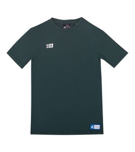 Outfitter OCEAN FABRICS TAHI Kinder T-Shirt nachhaltiges Mädchen und Jungen Präsentations-Shirt Sommer-Shirt Sport OUT-K-1020-OTW-24 Dunkelgrün