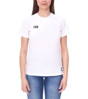 Camiseta de mujer sostenible de presentación de verano de OCEAN FABRICS TAHI Camiseta deportiva OUT-W-1020-OTW-11 Blanco Camiseta de mujer sostenible de presentación de verano de OCEAN FABRICS TAHI Camiseta deportiva OUT-W-1020-OTW-11 Blanco