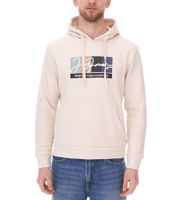 Pull à capuche pour homme JACK & JONES avec teneur en coton Chemise à manches longues avec accents de couleur 12262421 Noir, blanc, vert ou beige Pull à capuche pour homme JACK & JONES avec teneur en coton Chemise à manches longues avec accents de couleur 12262421 Noir, blanc, vert ou beige