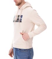 Pull à capuche pour homme JACK & JONES avec teneur en coton Chemise à manches longues avec accents de couleur 12262421 Noir, blanc, vert ou beige Pull à capuche pour homme JACK & JONES avec teneur en coton Chemise à manches longues avec accents de couleur 12262421 Noir, blanc, vert ou beige