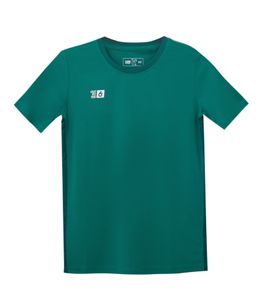 Maillot de match OCEAN FABRICS TAHI pour fille et garçon, maillot d'entraînement durable avec empiècements en maille, maillot de fitness à manches courtes, OUT-K-1046-OTW-23 Vert Maillot de match OCEAN FABRICS TAHI pour fille et garçon, maillot d'entraînement durable avec empiècements en maille, maillot de fitness à manches courtes, OUT-K-1046-OTW-23 Vert