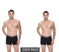 2er Pack Kappa Herren Boxershorts stylische Unterhosen 351K1JW Schwarz, Blau, Rot, Grau, Weiß 2er Pack Kappa Herren Boxershorts stylische Unterhosen 351K1JW Schwarz, Blau, Rot, Grau, Weiß