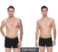 2er Pack Kappa Herren Boxershorts stylische Unterhosen 351K1JW Schwarz, Blau, Rot, Grau, Weiß 2er Pack Kappa Herren Boxershorts stylische Unterhosen 351K1JW Schwarz, Blau, Rot, Grau, Weiß
