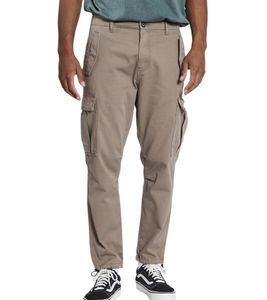 REDEFINED REBEL Jolan men's cargo pants in utility look Anti Fit cotton pants with drawstring at the leg end 226027 Brown