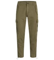 REDEFINED REBEL Jolan Pantalon cargo utilitaire pour homme Pantalon en coton anti-coupure Pantalon longueur cheville avec cordon de serrage 226027 Camouflage, marron, beige, vert